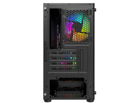 Gabinete Gamer Liketec Craft RGB, Mid Tower, Acrílico, M-ATX, Black, Sem Fonte, Sem Fan, LC-MT-CRAFT-2021