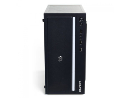 Gabinete Gamer Liketec Craft RGB, Mid Tower, Acrílico, M-ATX, Black, Sem Fonte, Com 1 Fan, LC-MT-CRAFT-2027