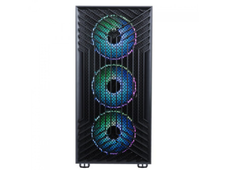 Gabinete Liketec Office Compacto C3, Mid Tower, MATX, Black, Sem Fonte, LC-MT-COMPACTOV-2048