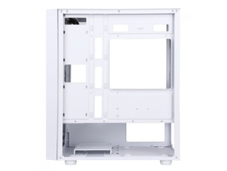 Gabinete Gamer Liketec Mad Rock, Mid Tower, Vidro Temperado, ARGB, M-ATX,  Black, Sem Fonte, Com 4 Fans, LC-CB3X2-MADROCK-2041