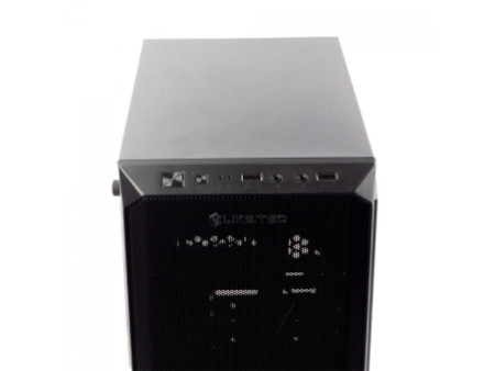 Gabinete Liketec One RGB, Mid Tower, mATX, Black, Sem Fonte, Sem Fan