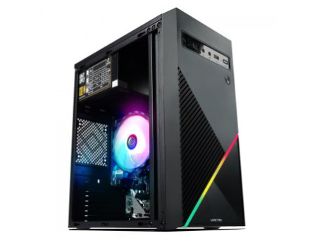 Gabinete Gamer Montech XR, Mid Tower, Black, ATX, Com 3 Fans, Vidro Temperado, XR (B)