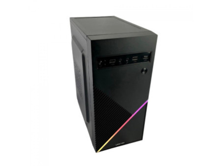 Gabinete Gamer Montech XR, Mid Tower, Black, ATX, Com 3 Fans, Vidro Temperado, XR (B)