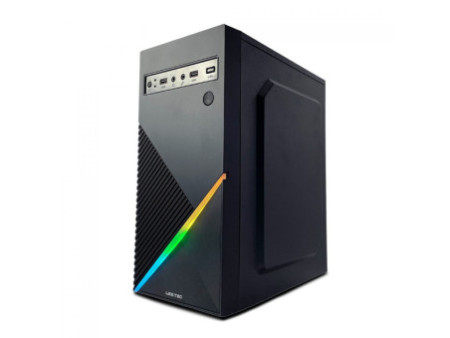 Gabinete Gamer Montech XR, Mid Tower, Black, ATX, Com 3 Fans, Vidro Temperado, XR (B)