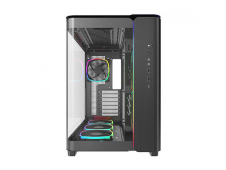 Gabinete Gamer Montech X3 MESH, Mid Tower, White, ATX, Com 6 Fans Rainbow, Vidro Temperado, X3 MESH (W)