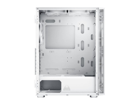 Gabinete Gamer Montech X3 Glass, Mid Tower, White, ATX, 6 Fans, Vidro Temperado