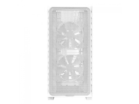 Gabinete Gamer Montech Sky Two, ARGB, Mid Tower, Vidro Temperado, ATX, White, Sem Fonte, Com 4 Fans
