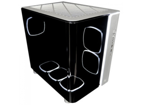 Gabinete Montech Heritage, Mini Tower, Couro e Metal, mATX, Sem Fonte, Sem Fan, Preto