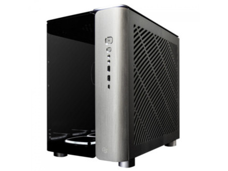 Gabinete Montech Heritage, Mini Tower, Couro e Metal, mATX, Sem Fonte, Sem Fan, Preto