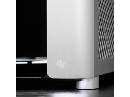 Gabinete Montech Heritage, Mini Tower, Couro e Metal, mATX, Sem Fonte, Sem Fan, Preto
