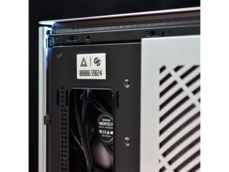 Gabinete Montech Heritage, Mini Tower, Couro e Metal, mATX, Sem Fonte, Sem Fan, Preto