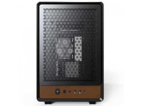Gabinete Montech Heritage, Mini Tower, Couro e Metal, mATX, Sem Fonte, Sem Fan, Branco