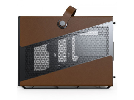 Gabinete Montech Heritage, Mini Tower, Couro e Metal, mATX, Sem Fonte, Sem Fan, Branco