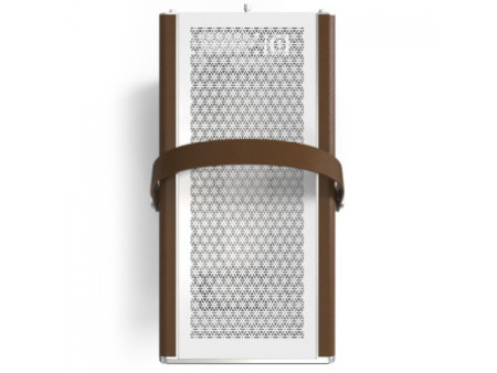 Gabinete Montech Heritage PRO, Mini Tower, Couro e Metal, mATX, Sem Fonte, Com 4 Fans, Branco