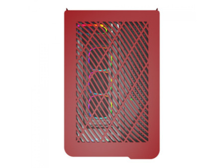 Gabinete Gamer Montech King 95, ARGB, Mid Tower, Vidro Temperado, ATX, Red, Sem Fonte, Sem Fan