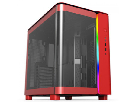 Gabinete Gamer Montech King 95 PRO, ARGB, Mid Tower, Vidro Temperado, ATX, Prussian Blue, Sem Fonte, Com 6 Fans