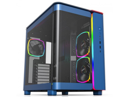 Gabinete Gamer Montech Air 903 Max, Mid Tower, E-ATX, Black, Sem Fonte, Com 4 Fans