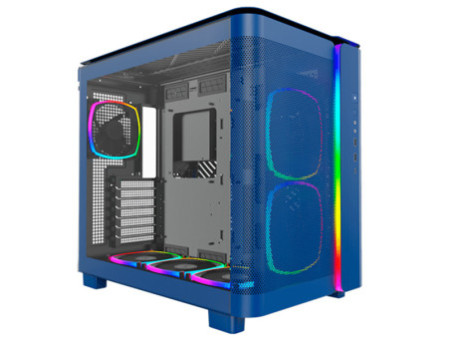 Gabinete Gamer Montech Air 903 Max, Mid Tower, E-ATX, Black, Sem Fonte, Com 4 Fans