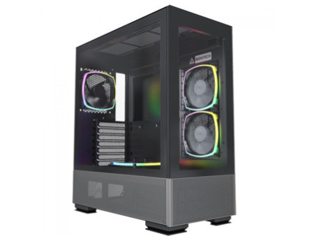 Gabinete Gamer Montech Air 1000 PREMIUM, Mid Tower, ARGB, Vidro Temperado, White, ATX, Sem Fonte, Com 4 Fans