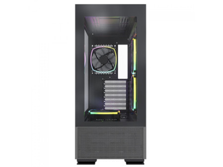 Gabinete Gamer Montech Air 1000 PREMIUM, Mid Tower, ARGB, Vidro Temperado, White, ATX, Sem Fonte, Com 4 Fans