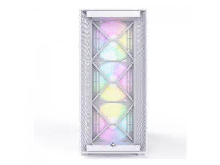 Gabinete Gamer Montech Air 1000 LITE, Mid Tower, Vidro Temperado, White, ATX, Sem Fonte, Com 3 Fans