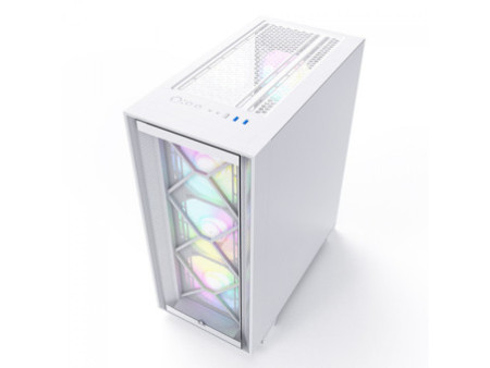 Gabinete Gamer Montech Air 1000 LITE, Mid Tower, Vidro Temperado, White, ATX, Sem Fonte, Com 3 Fans