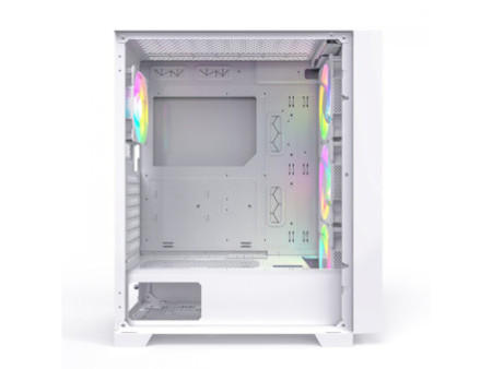 Gabinete Gamer Montech Air 1000 LITE, Mid Tower, Vidro Temperado, White, ATX, Sem Fonte, Com 3 Fans