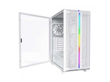 Gabinete Gamer Montech Sky One Lite, ARGB, Mid Tower, Vidro Temperado, ATX, Black, Sem Fonte, Com 3 Fans