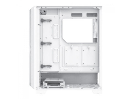 Gabinete Gamer Montech Sky One Lite, ARGB, Mid Tower, Vidro Temperado, ATX, Black, Sem Fonte, Com 3 Fans