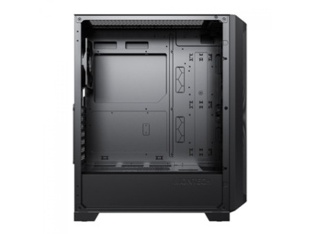 Gabinete Gamer Montech Air 1000 PREMIUM, Mid Tower, RGB, Vidro Temperado, Black, ATX, Sem Fonte, Com 4 Fans