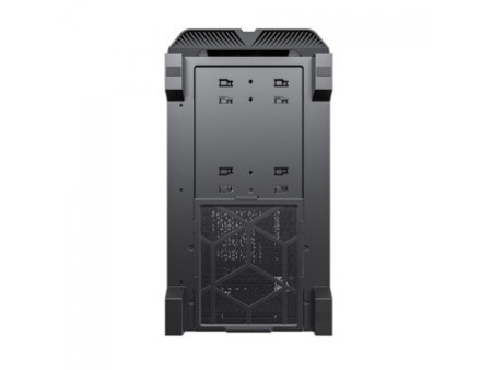 Gabinete Gamer Montech Air 1000 PREMIUM, Mid Tower, RGB, Vidro Temperado, Black, ATX, Sem Fonte, Com 4 Fans