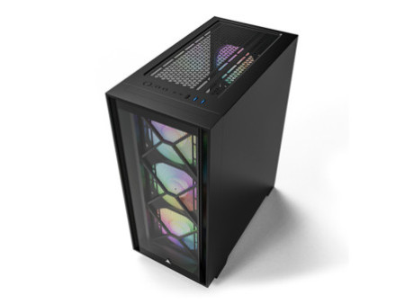 Gabinete Gamer Montech Air 1000 LITE, Mid Tower, Vidro Temperado, Black, ATX, Sem Fonte, Com 3 Fans