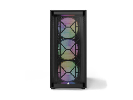 Gabinete Gamer Montech Air 1000 LITE, Mid Tower, Vidro Temperado, Black, ATX, Sem Fonte, Com 3 Fans