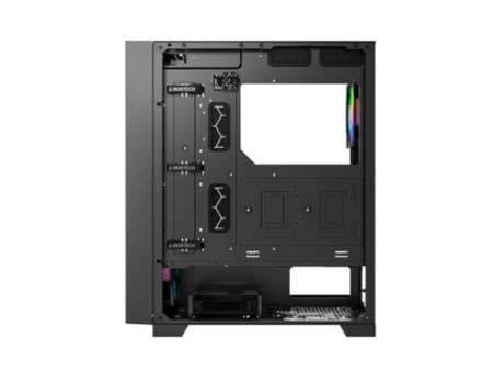 Gabinete Gamer Montech Air 1000 LITE, Mid Tower, Vidro Temperado, Black, ATX, Sem Fonte, Com 3 Fans