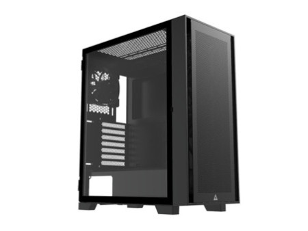 Gabinete Gamer Montech X3 Glass, Mid Tower, Black, ATX, Com 6 Fans, Vidro Temperado