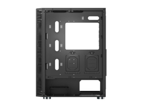 Gabinete Gamer Montech X3 MESH, Mid Tower, Black, ATX, Com 6 Fans Rainbow, Vidro Temperado, X3 MESH (B)