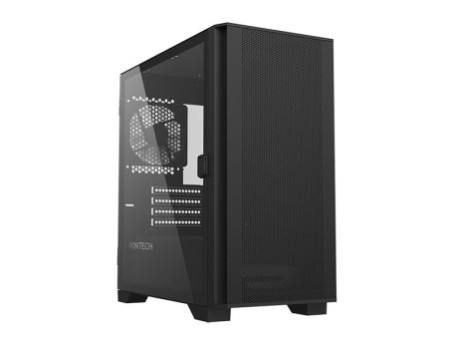 Gabinete Gamer Montech AIR X ARGB, Mid Tower, Vidro Temperado, White, E-ATX, Sem Fonte, Com 3 Fans