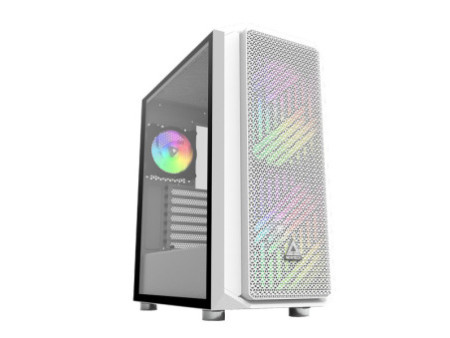 Gabinete Gamer Montech Sky One ARGB, Mid Tower, Vidro Temperado, Black, E-ATX, Sem Fonte, Com 2 Fans