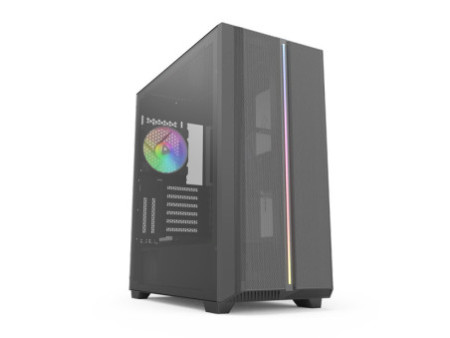 Gabinete Gamer Montech Air 900 Mesh, Mid Tower, Vidro Temperado, BLACK, ATX, Sem Fonte, Com 2 Fans