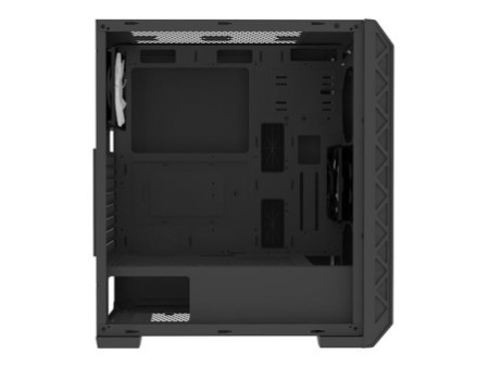 Gabinete Gamer Montech Air X ARGB, Mid Tower, Vidro Temperado, BLACK, E-ATX, Sem Fonte, Com 3 Fans ARGB