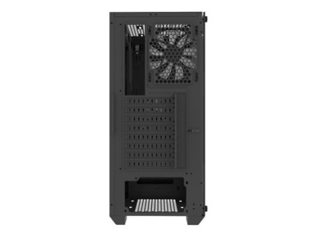 Gabinete Gamer Montech Air X ARGB, Mid Tower, Vidro Temperado, BLACK, E-ATX, Sem Fonte, Com 3 Fans ARGB