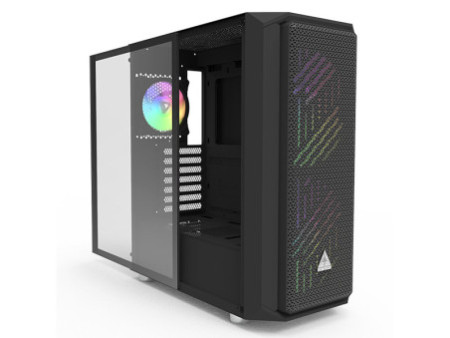 Gabinete Gamer Montech Air 900 ARGB, Mid Tower, Vidro Temperado, White, ATX, Sem Fonte, Com 2 Fans