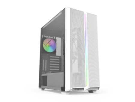 Gabinete Gamer Montech AIR 900 ARGB, Mid Tower, Vidro Temperado, Black, E-ATX, Sem Fonte, Com 2 Fans