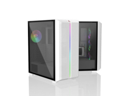 Gabinete Gamer Montech AIR 900 ARGB, Mid Tower, Vidro Temperado, Black, E-ATX, Sem Fonte, Com 2 Fans