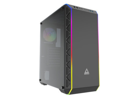 Gabinete Gamer NZXT H5 Flow, Mid Tower, Vidro Temperado, EATX, Sem Fonte, Com 2 Fans, Branco, CC-H52FW-01