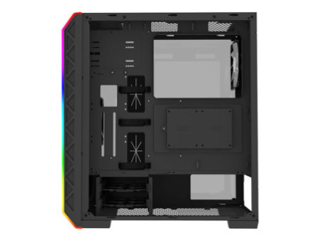 Gabinete Gamer NZXT H5 Flow, Mid Tower, Vidro Temperado, EATX, Sem Fonte, Com 2 Fans, Branco, CC-H52FW-01