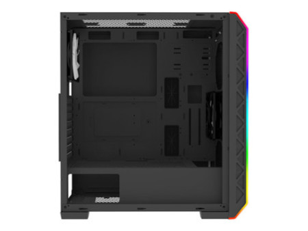 Gabinete Gamer NZXT H5 Flow, Mid Tower, Vidro Temperado, EATX, Sem Fonte, Com 2 Fans, Branco, CC-H52FW-01