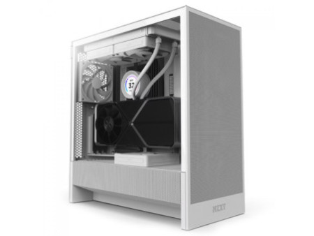 Gabinete Gamer NZXT H5 Flow Starfield, Mid Tower, Vidro Temperado, ATX, Branco, Sem Fonte, Com 2 Fans, CC-H51FW-01