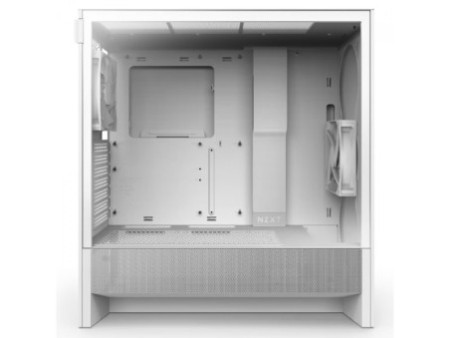 Gabinete Gamer NZXT H5 Flow Starfield, Mid Tower, Vidro Temperado, ATX, Branco, Sem Fonte, Com 2 Fans, CC-H51FW-01