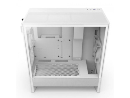 Gabinete Gamer NZXT H5 Flow Starfield, Mid Tower, Vidro Temperado, ATX, Branco, Sem Fonte, Com 2 Fans, CC-H51FW-01